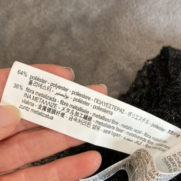 ZARA Black Mesh T-shirt - Picture 15 of 15